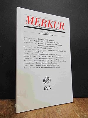Merkur 696 - Deutsche Zeitschrift für europäisches Denken, 61. Jahrgang, Heft 4, April 2007,
