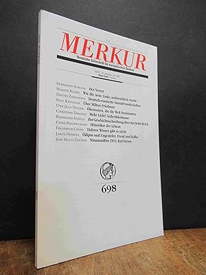Merkur 698 - Deutsche Zeitschrift für europäisches Denken, 61. Jahrgang, Heft 6, Juni 2007,