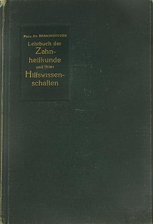 Seller image for Lehrbuch der Zahnheilkunde und ihrer Hilfswissenschaften, for sale by Versandantiquariat Hbald