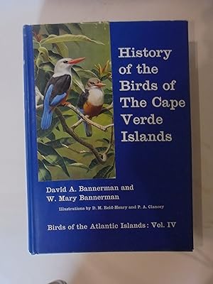 History of the Birds of the Cape Verde Islands