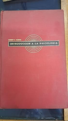 Seller image for Introduccion a la psicologia for sale by Libros nicos