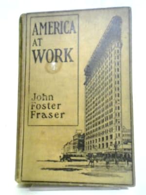 Imagen del vendedor de America At Work a la venta por World of Rare Books