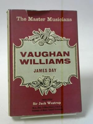 Bild des Verkufers fr Vaughan Williams: The Master Musicians Series zum Verkauf von World of Rare Books