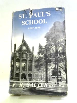 Seller image for St. Paul's School, 1909-1959 for sale by World of Rare Books