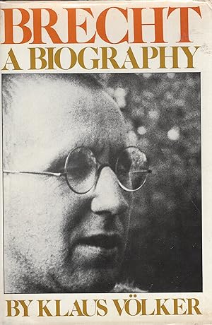 Bild des Verkufers fr Brecht: A Biography = Bertolt Brecht, Eine Biographie (English and German Edition) zum Verkauf von A Cappella Books, Inc.