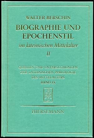 Biographie Und Epochenstil Im Lateinischen Mittelalter. II. Merowingische Biographie Italien, Spa...