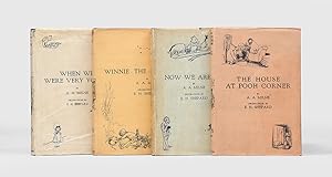 Seller image for [Complete set of the Winnie-the-Pooh Books:] When We Were Very Young; Winnie-the-Pooh; Now We Are Six; The House at Pooh Corner. for sale by Peter Harrington.  ABA/ ILAB.