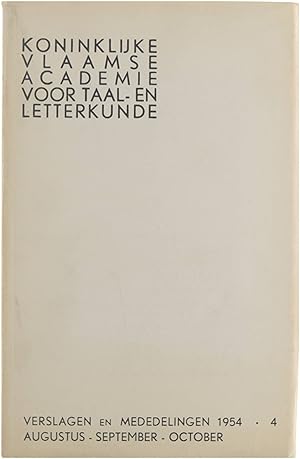 Image du vendeur pour Werk van Lode Baekelmans bibliografie, Sterke Participia Perfecti en andere verbale Vormen op -e mis en vente par Untje.com