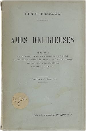 Image du vendeur pour Ames Religieuses mis en vente par Untje.com