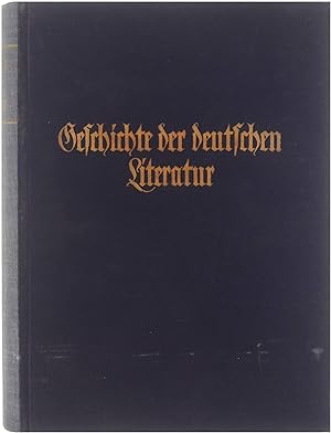 Bild des Verkufers fr Geschichte der deutschen Literatur zum Verkauf von Untje.com