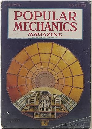 Bild des Verkufers fr Popular Mechanics Magazine Januari 1929 zum Verkauf von Untje.com