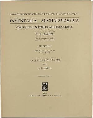 Seller image for Inventaria Archaeologica - Corpus des Ensembles Archeologiques -Belgique - Fascicule I - Ages de Metaux for sale by Untje.com