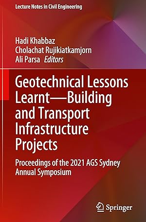 Seller image for Geotechnical Lessons Learnt - Building and Transport Infrastructure Projects for sale by moluna