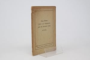 Seller image for Ulrich von Wilamowitz und der deutsche Geist 1871/1915 for sale by Daniel Zachariah