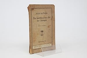 Seller image for Die Intellektuellen und die Geistigen for sale by Daniel Zachariah