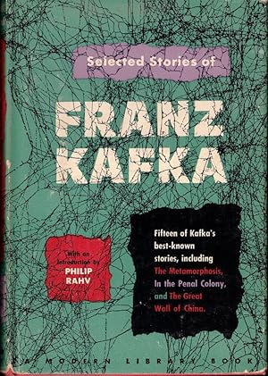 Bild des Verkufers fr Selected Stories of Franz Kafka zum Verkauf von Kenneth Mallory Bookseller ABAA