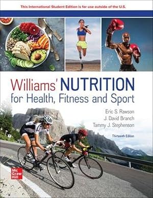 Imagen del vendedor de Williams' Nutrition for Health Fitness and Sport ISE (Paperback) a la venta por Grand Eagle Retail