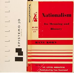 Imagen del vendedor de Nationalism: Its Meaning and History a la venta por Epistemo Jo Books