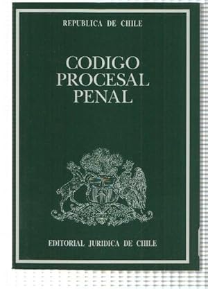 Imagen del vendedor de Codigo Procesal Penal de la Republica de Chile a la venta por El Boletin