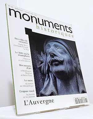 Monuments historiques. N°197. Juillet 1995. L'Auvergne