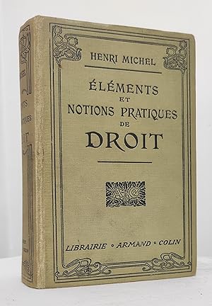 Éléments et notions pratiques de droit