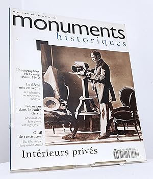 Monuments historiques. N°195. Mars 1995. Intérieurs privés