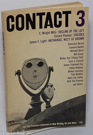 Seller image for Contact 3: incorporating Western Review, the San Francisco Collection of New writing, Art, & Ideas, vol. 1, #3: Decline of the Left for sale by Bolerium Books Inc.