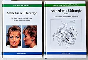 Bild des Verkufers fr sthetische Chirurgie (Band I). Kongreband 1994 und 1995. (und) Band II: Laserchirurgie - Plastiken und Implantate. zum Verkauf von Versandantiquariat Kerstin Daras