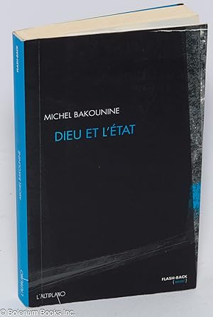 Seller image for Dieu et l'Etat for sale by Bolerium Books Inc.