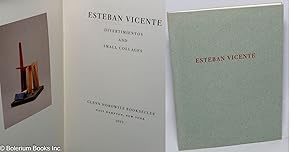 Bild des Verkufers fr Esteban Vicente: Divertimientos and Small Collages zum Verkauf von Bolerium Books Inc.