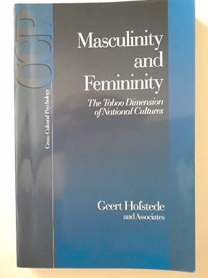 Bild des Verkufers fr Masculinity and femininity : the taboo dimension of national cultures zum Verkauf von Herr Klaus Dieter Boettcher