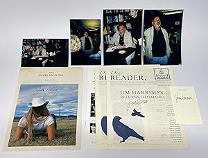 Group of photographs and three autographed items relating to a book signing in Oxford, MS