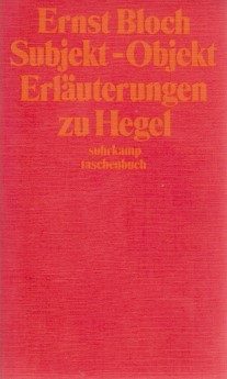 Bild des Verkufers fr Subjekt-Objekt: Erluterungen zu Hegel. Suhrkamp Taschenbuch 12. zum Verkauf von Fundus-Online GbR Borkert Schwarz Zerfa