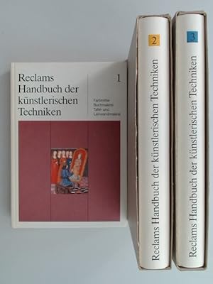 Reclams Handbuch der künstlerischen Techniken (vollständig in 3 Bänden). Band 1: Farbmittel, Buch...