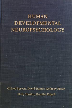 Imagen del vendedor de Human Developmental Neuropsychology. a la venta por books4less (Versandantiquariat Petra Gros GmbH & Co. KG)