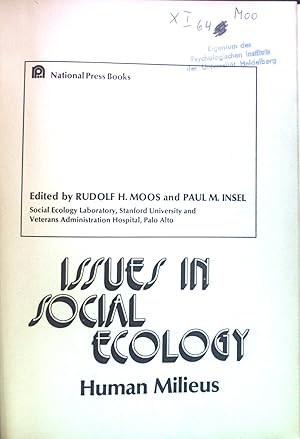 Imagen del vendedor de Issues in Social Ecology: Human Milieus. a la venta por books4less (Versandantiquariat Petra Gros GmbH & Co. KG)