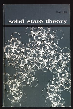 Seller image for Solid State Theory. for sale by books4less (Versandantiquariat Petra Gros GmbH & Co. KG)
