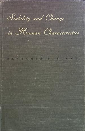 Immagine del venditore per Stability and Change in Human Characteristics. venduto da books4less (Versandantiquariat Petra Gros GmbH & Co. KG)