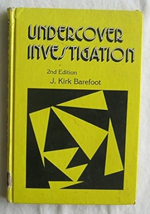 Seller image for Undercover Investigation for sale by WeBuyBooks