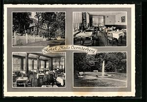 Bild des Verkufers fr Ansichtskarte Rheurdt /Kr. Moers, Hotel Haus Oermterberg, Inh. Helmut Walsdorf zum Verkauf von Bartko-Reher