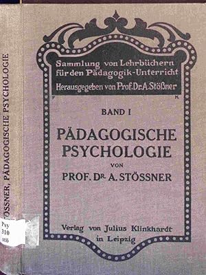 Bild des Verkufers fr Lehrbuch der pdagogischen Psychologie. zum Verkauf von Antiquariat Bookfarm