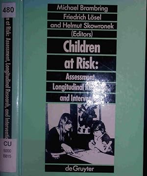 Seller image for Children at risk. for sale by Antiquariat Bookfarm
