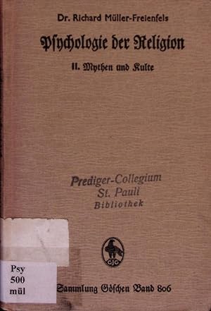 Psychologie des Glaubens : Versuch einer Verhältnisbestimmung von Theologie und Psychologie.