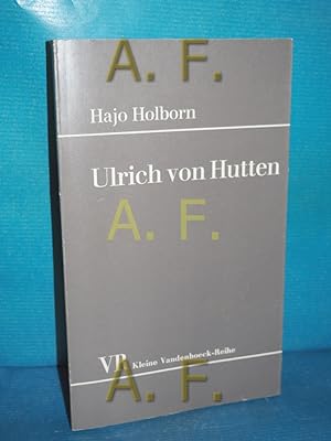 Bild des Verkufers fr Ulrich von Hutten (Kleine Vandenhoeck-Reihe 266) zum Verkauf von Antiquarische Fundgrube e.U.