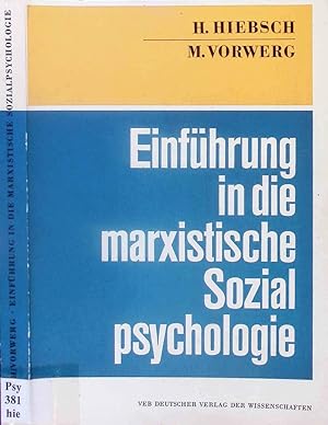 Einführung in die marxistische Sozialpsychologie.