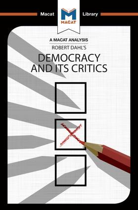 Image du vendeur pour An Analysis of Robert A. Dahl\ s Democracy and its Critics mis en vente par moluna