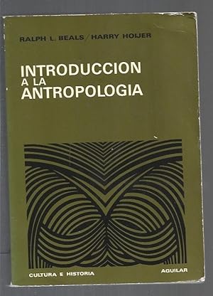 Seller image for INTRODUCCION A LA ANTROPOLOGIA for sale by Desvn del Libro / Desvan del Libro, SL