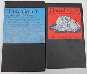 Bild des Verkufers fr Tintenfisch - Jahrbuch für Literatur - Band 3 + 24 zum Verkauf von Antiquariat Machte-Buch