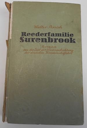 Bild des Verkufers fr Reederfamilie Surenbrook zum Verkauf von Antiquariat Machte-Buch