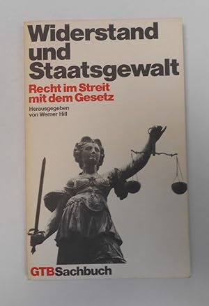 Image du vendeur pour Widerstand und Staatsgewalt mis en vente par Antiquariat Machte-Buch